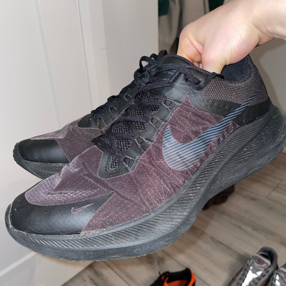 Nike Mens Winflo 8 CW3419-002 Black Running Shoes Sneakers Size 9